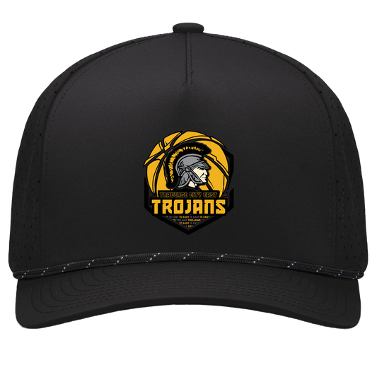 tc-trojans-trojans-team-apparel-pacific-headwear-weekender-perforated-snapback-cap — Black/Black — Front — source sha256 9598811fa4de4ed85c922678e2f6b4b6257fd2a48149099369781b39f9afcb9c — Color position 1