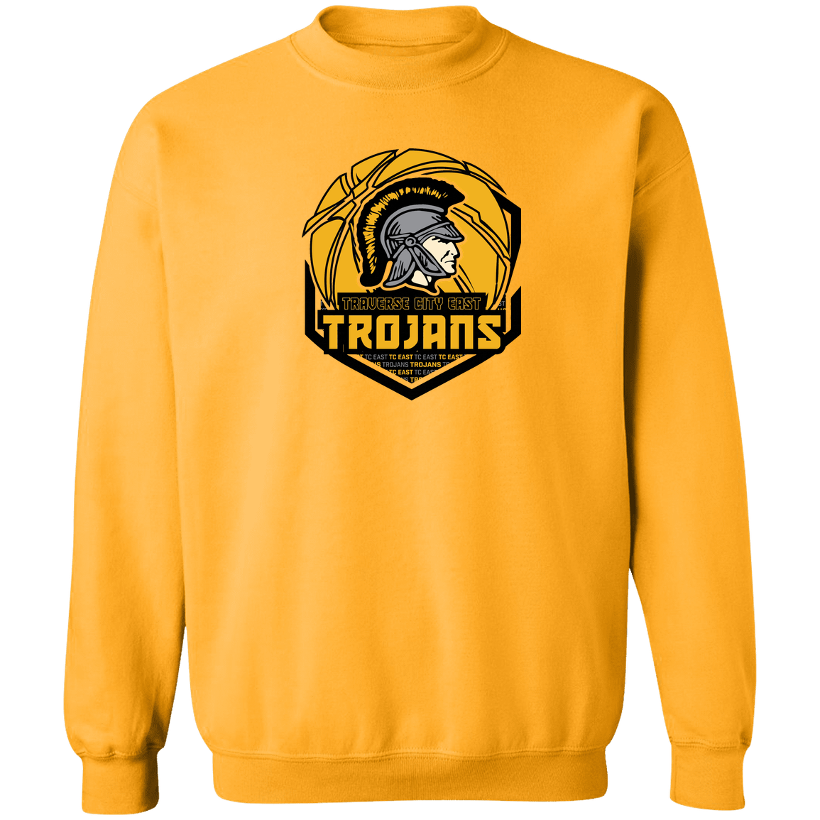 tc-trojans-trojans-team-apparel-gildan-crewneck-pullover-sweatshirt — Gold — Front — source sha256 9c0c51fe7d6682ee4455539a226b9149e8b061263da3fa6e725cf9f2ab5b4fd3 — Color position 7