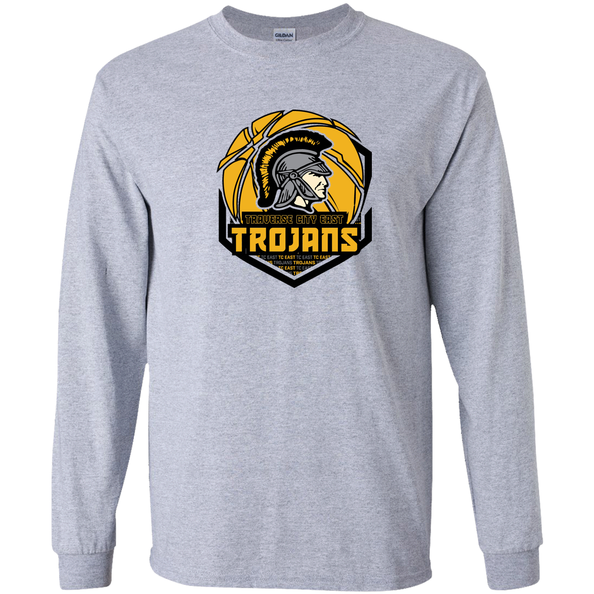 tc-trojans-trojans-team-apparel-gildan-youth-ls-t-shirt — Sport Grey — Front — source sha256 abd9115d72938e908201c18e4b35ac18505f5eb4603e99e1da8ac87376f1d1fe — Color position 1