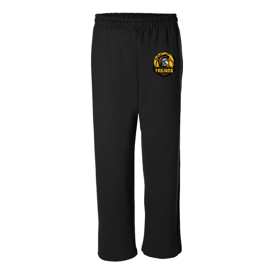 tc-trojans-trojans-team-apparel-gildan-adult-heavy-blend-open-bottom-pant — Black — Front — source sha256 bfe292864a25f090870b80e97bfac19d9b66f3ab0a625f28db96f2029ae0e355 — Color position 1