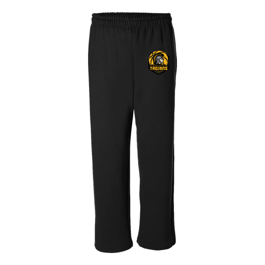 tc-trojans-trojans-team-apparel-gildan-adult-heavy-blend-open-bottom-pant — Black — Front — source sha256 bfe292864a25f090870b80e97bfac19d9b66f3ab0a625f28db96f2029ae0e355 — Color position 1