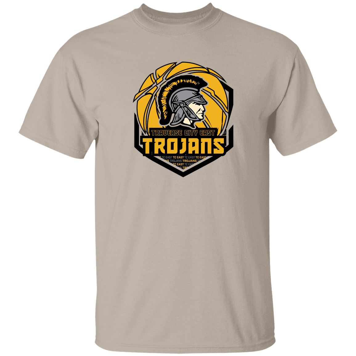 tc-trojans-trojans-team-apparel-gildan-5-3-oz-t-shirt — Sand — Front — source sha256 cfbc470fcf9ce3f4aa822980caa14233115810f5062407fcdf8acdd89f988cd7 — Color position 1