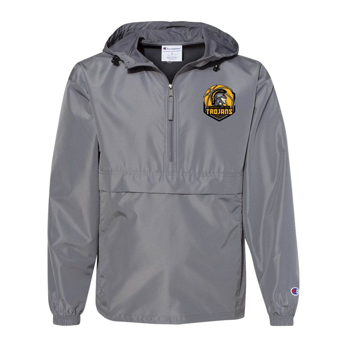 tc-trojans-trojans-team-apparel-champion-unisex-packable-anorak-jacket — Graphite — Front — source sha256 d372abe203884ac864a2ce6c6c2b6732d26f795e9e6f8d164b8b611c48fe0258 — Color position 2