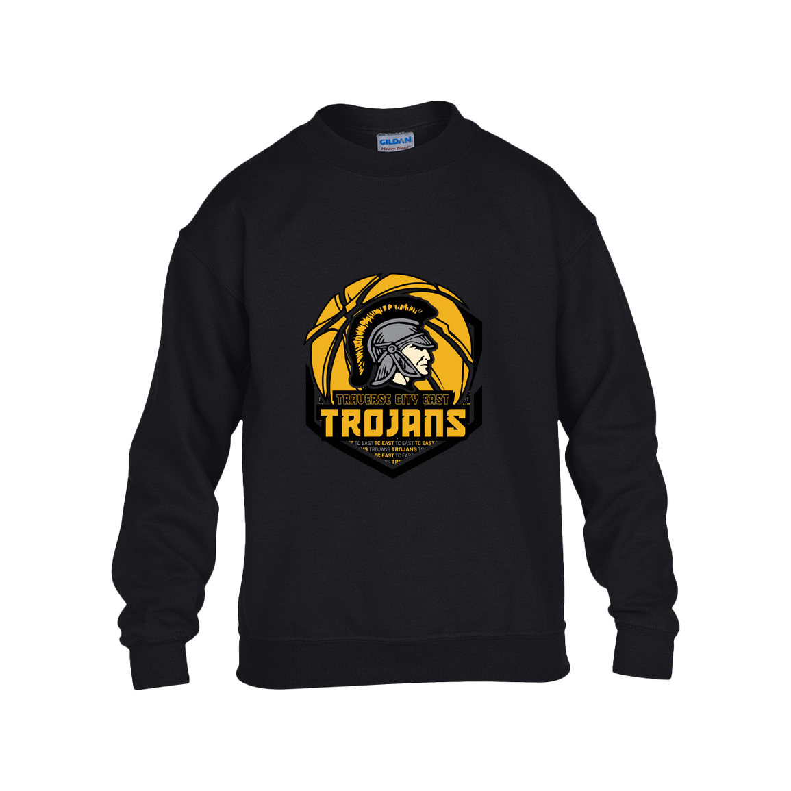 tc-trojans-trojans-team-apparel-gildan-kids-heavy-blend-fleece-crew — Black — Front — source sha256 eff3257c0fdfaf31279fc0bb82fca9c538ec788f5713395963b67a3d8b7bdc50 — Color position 1