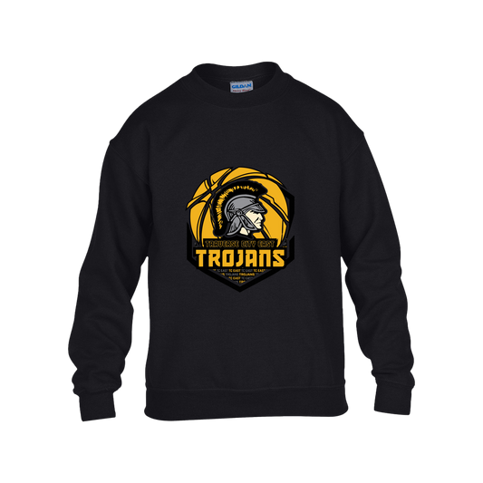 tc-trojans-trojans-team-apparel-gildan-kids-heavy-blend-fleece-crew — Black — Front — source sha256 eff3257c0fdfaf31279fc0bb82fca9c538ec788f5713395963b67a3d8b7bdc50 — Color position 1