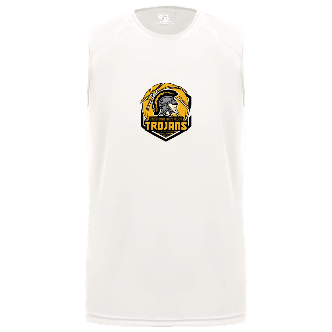 tc-trojans-trojans-team-apparel-badger-b-core-sleeveless-performance-tee — White — Front — source sha256 f237865e358635723c46ee77c3cedea410efb7a0ab4d64d7090d690d0b9e1878 — Color position 4