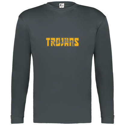 tc-trojans-varsity-script-c2-mens-performance-long-sleeve-tee — Graphite — Front — source sha256 8d1565095c3982235aa9565afa5625e2f2e7d06fd3e25cbae13623101b4cfb45 — Color position 2
