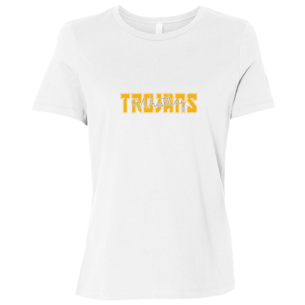 tc-trojans-varsity-script-bella-canvas-ladies-relaxed-jersey-short-sleeve-t-shirt — White — Front — source sha256 95271dc8d88e7484136491d104bb1c364c043fdbdfcdae152da5d064875ca137 — Color position 4