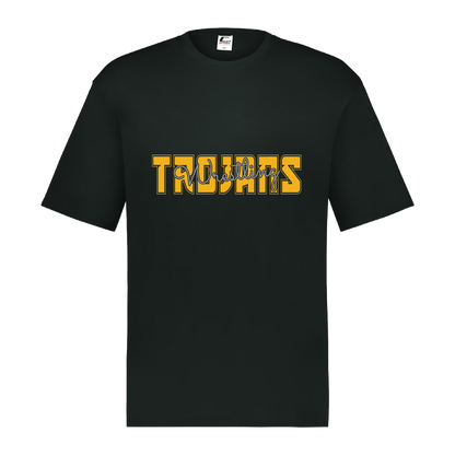 tc-trojans-varsity-script-c2-mens-performance-short-sleeve-tee — Black — Front — source sha256 a695d468a3ae504cae9e55c7c9d6600a9a9c9efc786a18db1212c59ef5c2686a — Color position 1