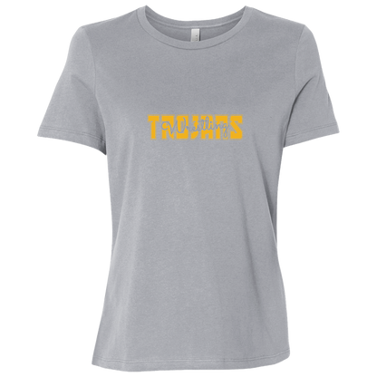 tc-trojans-varsity-script-bella-canvas-ladies-relaxed-jersey-short-sleeve-t-shirt — Athletic Grey — Front — source sha256 f54a5a7b2972068b6f14e9aca1ecc95d20e46274a023f06c6526a496606b0c60 — Color position 3