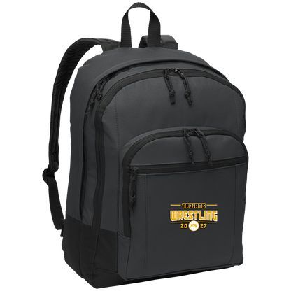 tc-trojans-varsity-takedown-port-authority-basic-backpack — Dark Charcoal — Front — source sha256 712d3ee71d29a1fb4eb91964e6b1070a86a9b48faddffaf8eff7c8627487efe0 — Color position 2