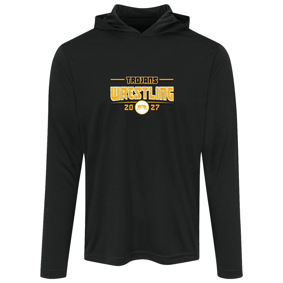 tc-trojans-varsity-takedown-sport-tek-mens-competitor-hooded-tee — Black — Front — source sha256 784d04689f40c50c76073c7153a25f93b13d1900aef69b6161c85ea98fee9168 — Color position 1