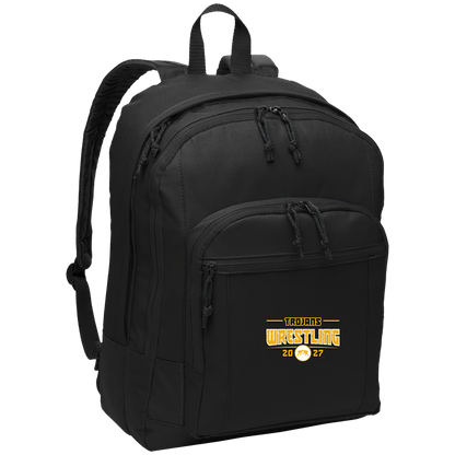 tc-trojans-varsity-takedown-port-authority-basic-backpack — Black — Front — source sha256 7f51f0215383a39d7f65600c78d0ecd77c86158057b545a779f785518ff02bd9 — Color position 1