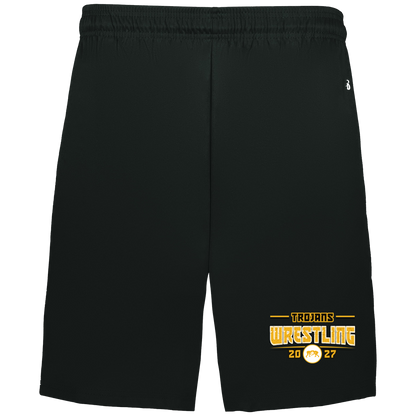 tc-trojans-varsity-takedown-badger-adult-b-core-7-inch-short-with-pockets — Black — Front — source sha256 8c02b6fdc5f422c4fc45aab51873e396c08d6115ecc63a12e962013cab4ab5ff — Color position 1