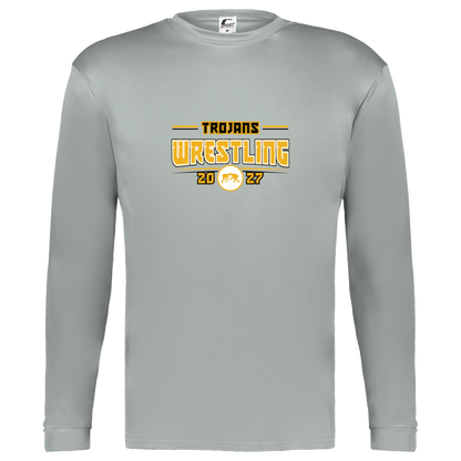 tc-trojans-varsity-takedown-c2-kids-performance-long-sleeve-tee — Silver — Front — source sha256 c116544bd3cc85488cf052847ff2b9139d5df2df6ab5d965438d93547472c90d — Color position 3