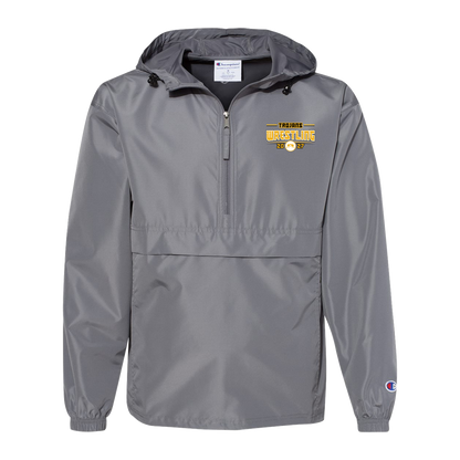 tc-trojans-varsity-takedown-champion-unisex-packable-anorak-jacket — Graphite — Front — source sha256 ea3a6b3ceb19b24175f4ed2ba0d451ccf48462ed853905e078580e3488beda2e — Color position 2