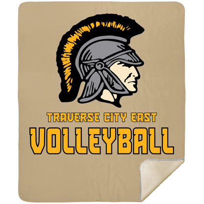 tc-trojans-volleyball-basic-mshm-premium-sherpa-blanket-50x60 — Tan — Front — source sha256 263a95b9123f6391b097b05da36bbd4983d529cc1079eefe42a5e4b37e95afb4 — Color position 5