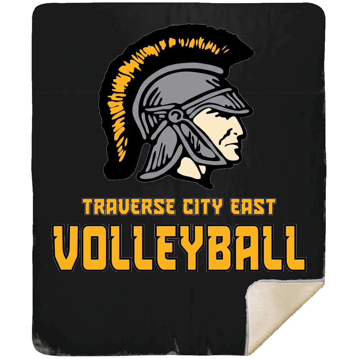 tc-trojans-volleyball-basic-mshm-premium-sherpa-blanket-50x60 — Black — Front — source sha256 2cac8e10d1bde3cbd7c7c6225b2a213b03cc727399f3fcd1b4d34334acaedf4a — Color position 2
