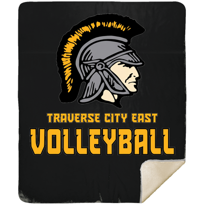 tc-trojans-volleyball-basic-mshm-premium-sherpa-blanket-50x60 — Black — Front — source sha256 2cac8e10d1bde3cbd7c7c6225b2a213b03cc727399f3fcd1b4d34334acaedf4a — Color position 2