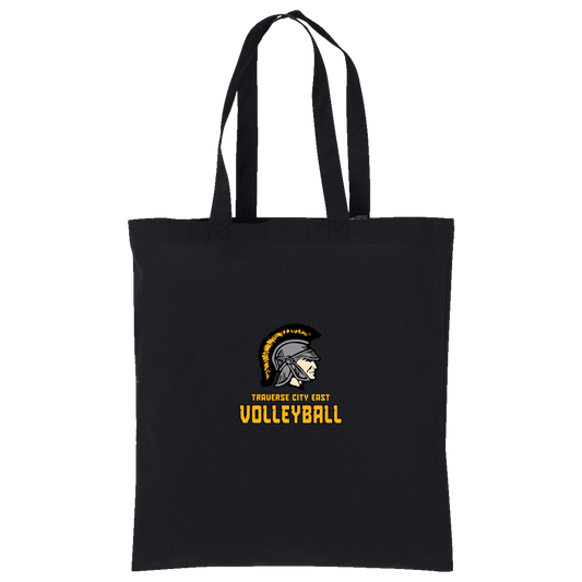 tc-trojans-volleyball-basic-port-authority-core-cotton-tote — Deep Black — Front — source sha256 9e7dae5f087fb09e4183353731b0f59b17e98d07877d5f1fa384518e1af8a76c — Color position 1