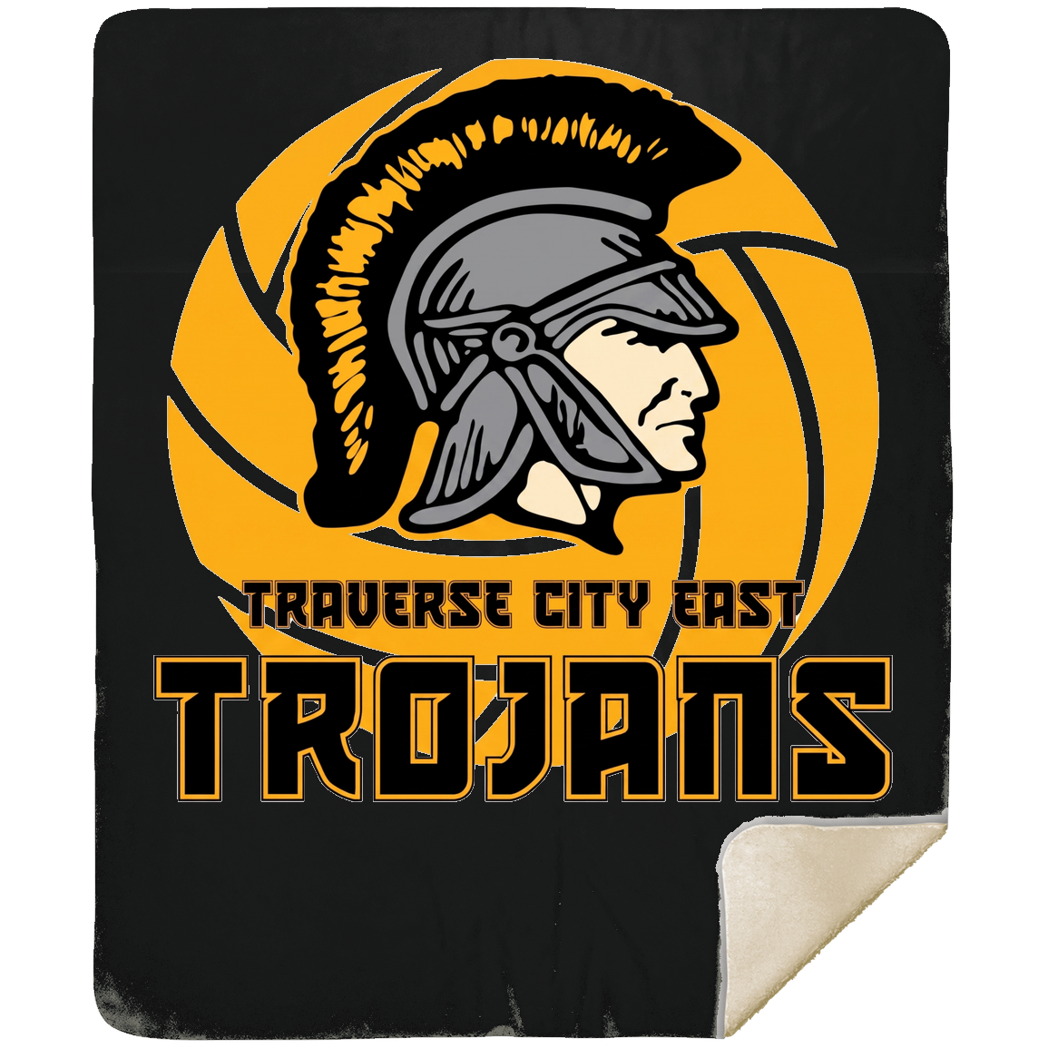 tc-trojans-volleyball-crest-mshm-premium-sherpa-blanket-50x60 — Black — Front — source sha256 1bac944ab6c214c8d44eb419cad03c1a95673da7d9ed75021158c3a4b3477ddb — Color position 2