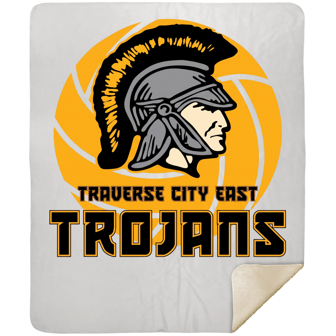 tc-trojans-volleyball-crest-mshm-premium-sherpa-blanket-50x60 — White — Front — source sha256 3f896bc9328655c39b0ebf1f49b9e8bb8dec1dd41b2ceafa79000b2060321b97 — Color position 1