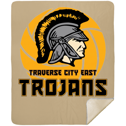 tc-trojans-volleyball-crest-mshm-premium-sherpa-blanket-50x60 — Tan — Front — source sha256 81235bfe01c855ba4e610686b7e5a64fcd39108db316ec4f01e785c8342a914e — Color position 5