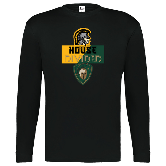 tc-united-house-divided-c2-kids-performance-long-sleeve-tee — Black — Front — source sha256 04da26b805638672d918d074885175b91c2a7380674f07774f1a9c462baa2ed4 — Color position 1