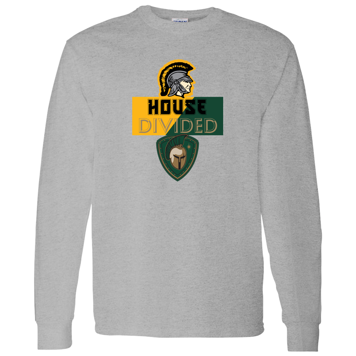 tc-united-house-divided-gildan-ls-t-shirt-5-3-oz — Sport Grey — Front — source sha256 0ae5dcdf397c813db173c5486bb703dd7baf25b1e908bab0fb2e3f47b8d5e403 — Color position 5