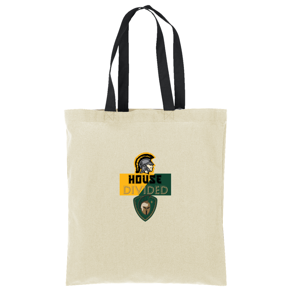 tc-united-house-divided-port-authority-core-cotton-tote — Natural/Deep Black — Front — source sha256 44a6e536b7db8196285e89b906d808959a30d59cb9dd072f12f224c69be58eb3 — Color position 3