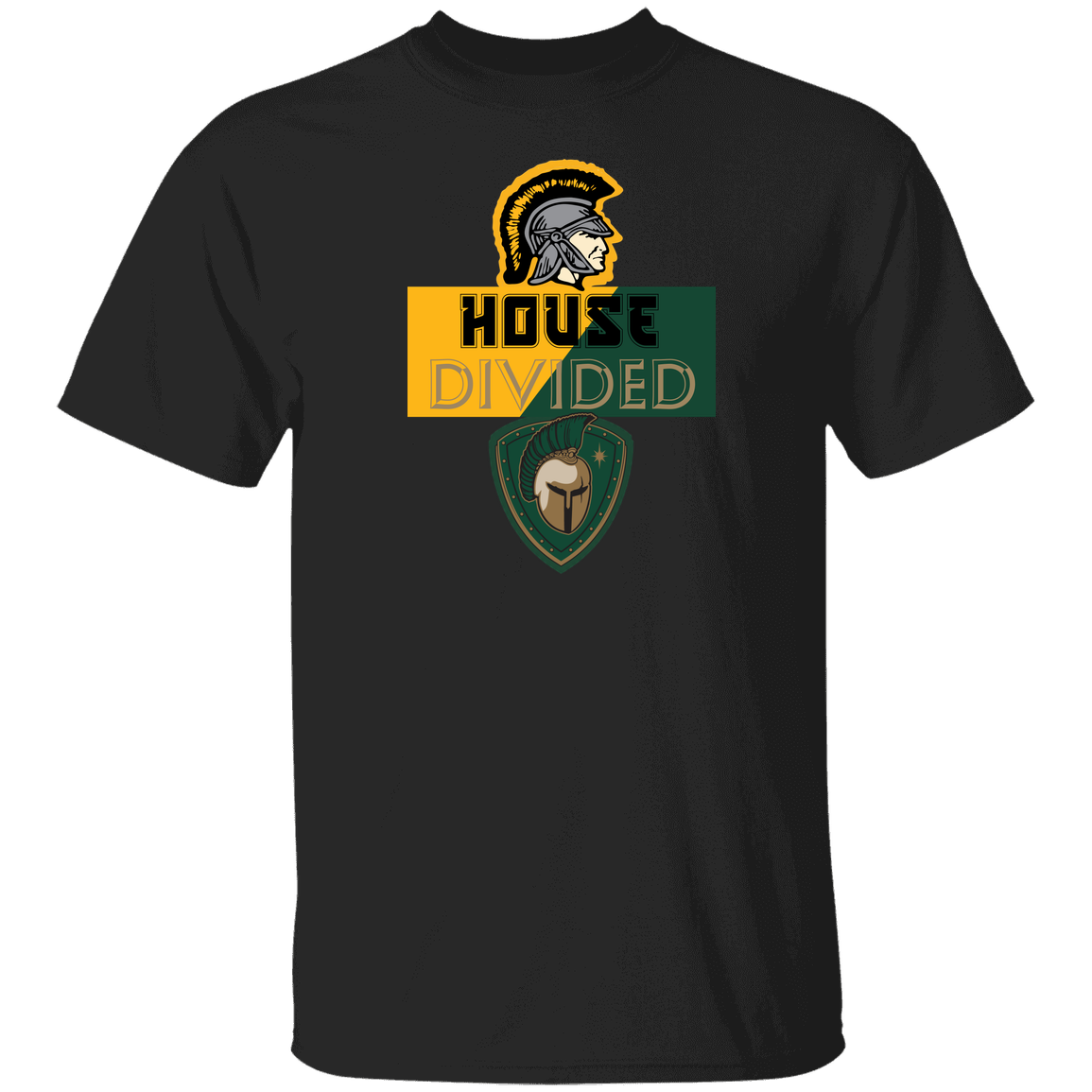 tc-united-house-divided-gildan-5-3-oz-t-shirt — Black — Front — source sha256 5e8a762a3bd0e5766da3418b192cdcf7143443ee5caaffc6b067d0e7046d3547 — Color position 5