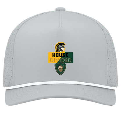 tc-united-house-divided-pacific-headwear-weekender-perforated-snapback-cap — Silver/White — Front — source sha256 7d768d1bcbf61150b84fe4e8ac6b38d4c9a965c76f249d297672bc4903bb9b5b — Color position 5