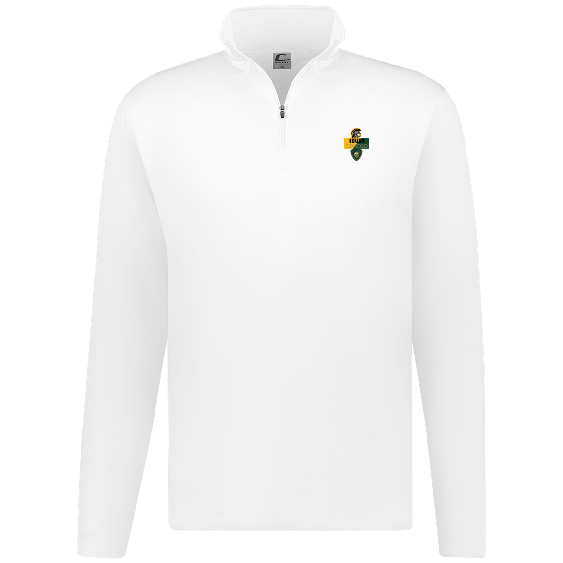 tc-united-house-divided-c2-mens-1-4-zip-pullover — White — Front — source sha256 815f176b02bb800d65b4b1c6b2d537450e4f147e3e6c8f99efdbd284a0db5859 — Color position 3