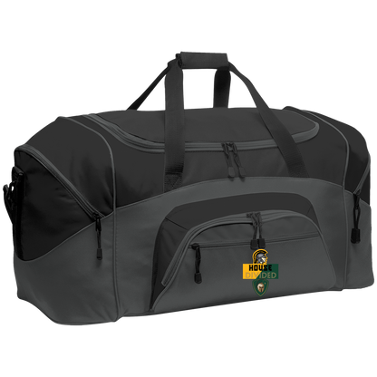 tc-united-house-divided-port-company-sport-duffel — Dark Charcoal/Black — Front — source sha256 8954f3336c8e6ff6fd8d83bb160d6fbb9987b9ef048c0b9019e75163017272ab — Color position 2