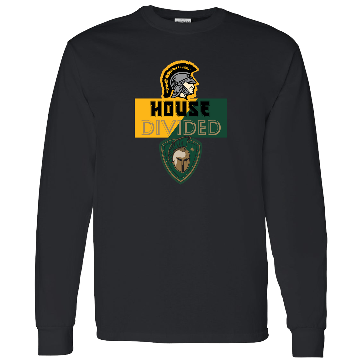 tc-united-house-divided-gildan-ls-t-shirt-5-3-oz — Black — Front — source sha256 8d68dee17fa8e02b938f5b80c4a4b8cdb2d628864969bd3f79d76f4b5b8701dc — Color position 4
