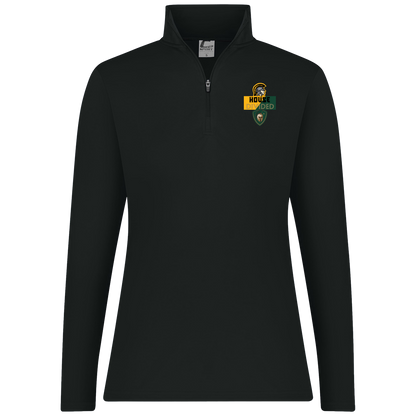 tc-united-house-divided-c2-womens-1-4-zip-pullover — Black — Front — source sha256 946a9434e877f45a702603b53fb9e637a7ecfdb5d367995db42ec3fb839c4e5d — Color position 1