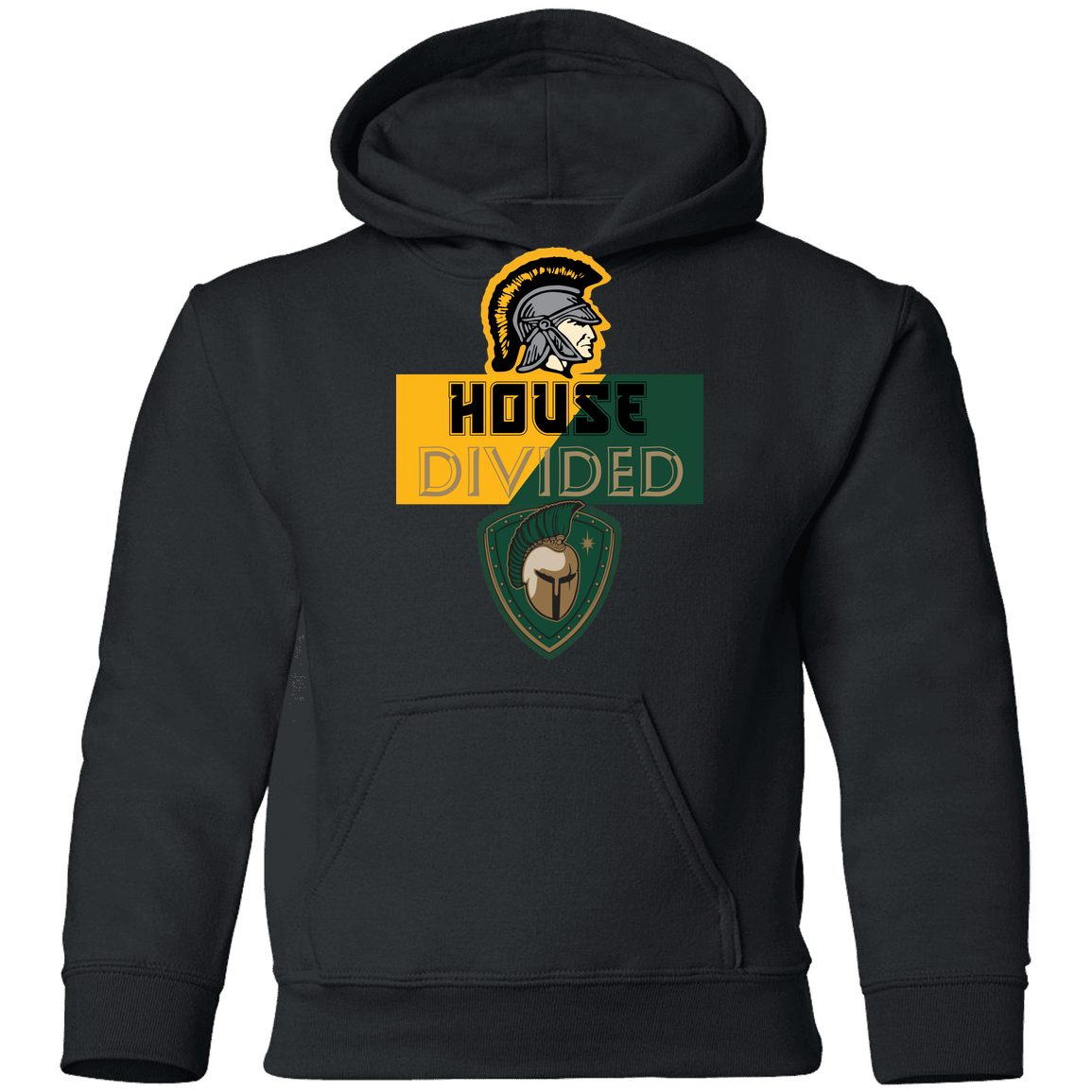 tc-united-house-divided-gildan-youth-pullover-hoodie — Black — Front — source sha256 9cda485f9f8841b80daef893dde4547da9b8391b57e74d43c17a67f4fe202965 — Color position 3