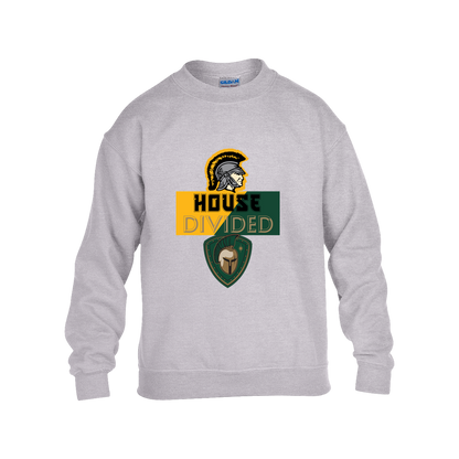 tc-united-house-divided-gildan-kids-heavy-blend-fleece-crew — Grey — Front — source sha256 aabd5025b5b7ef3e284808266c53b31ec0e665f9d13a2153a8c2f87e72117472 — Color position 3