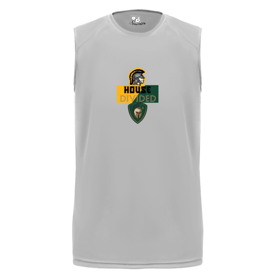 tc-united-house-divided-badger-b-core-sleeveless-performance-tee — Silver — Front — source sha256 be2b20ce24979d368381b549f9445bfc9f1e6dd68be71f470946e07d85ff4695 — Color position 3