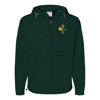 tc-united-house-divided-champion-unisex-packable-anorak-jacket — Dark Green — Front — source sha256 c62ab41e6983fd66ee3eeee4ca8c46a272066de8b8000098de48617eb1578bfe — Color position 3