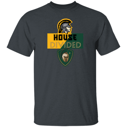 tc-united-house-divided-gildan-youth-5-3-oz-100-cotton-t-shirt — Dark Heather — Front — source sha256 d176c44241be99ebc26fa8d0af09aba4ee3a911867cdcb86c92476237c825f13 — Color position 4