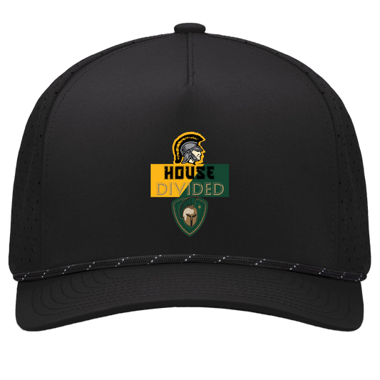 tc-united-house-divided-pacific-headwear-weekender-perforated-snapback-cap — Black/Black — Front — source sha256 d752daa2fcccc88e8721d0a740058864335e31d32c8109bd3f0c63ce62566c19 — Color position 1