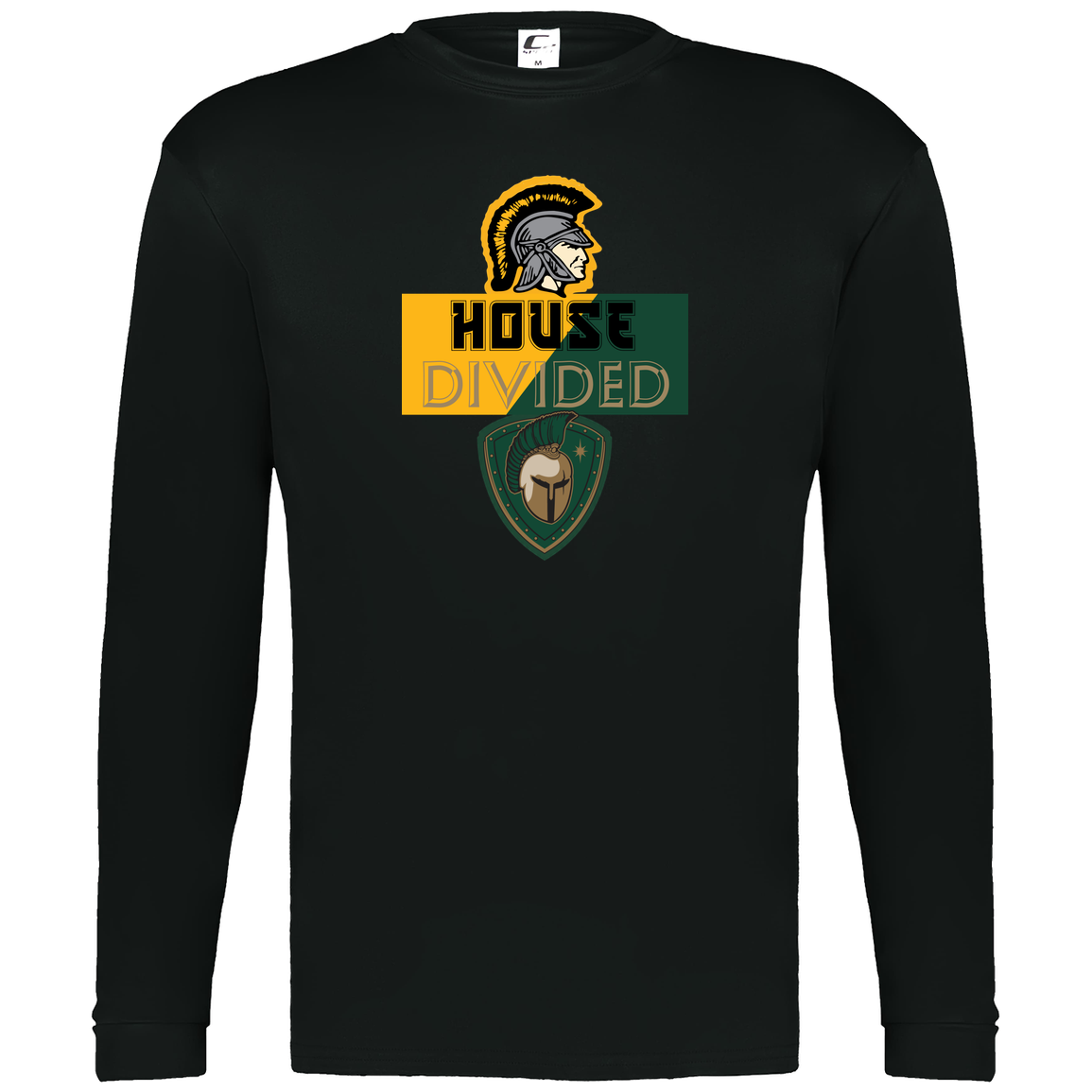 tc-united-house-divided-c2-mens-performance-long-sleeve-tee — Black — Front — source sha256 d8cfc24886cb5f57b33ae6de18122bb893b9ec6afa43862dffd5c0343806be5c — Color position 1