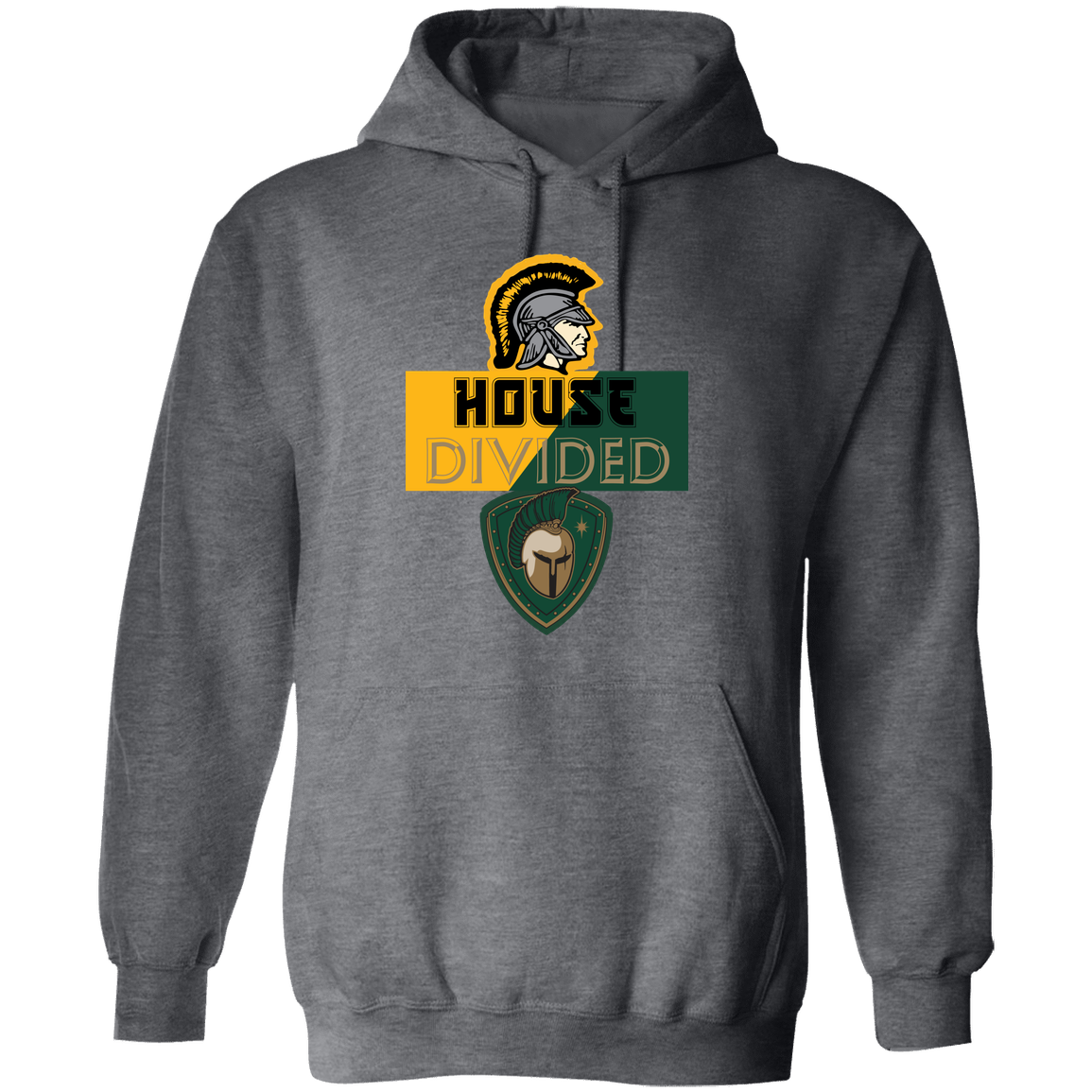 tc-united-house-divided-gildan-pullover-hoodie — Dark Heather — Front — source sha256 e18624d17c1820859719612222928b96409d8c38c3e85626b3bceb83116c8441 — Color position 6