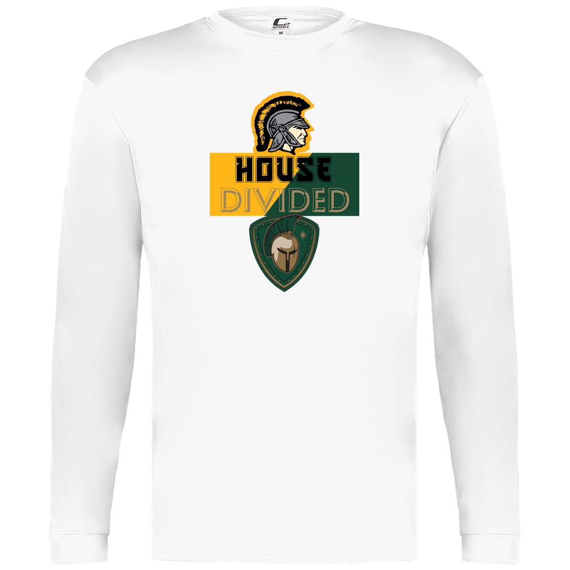 tc-united-house-divided-c2-mens-performance-long-sleeve-tee — White — Front — source sha256 f5b9b7a1502925e100520bd6b849bbc7e9bf893d41c0c4d143c63695ceae8b4b — Color position 4