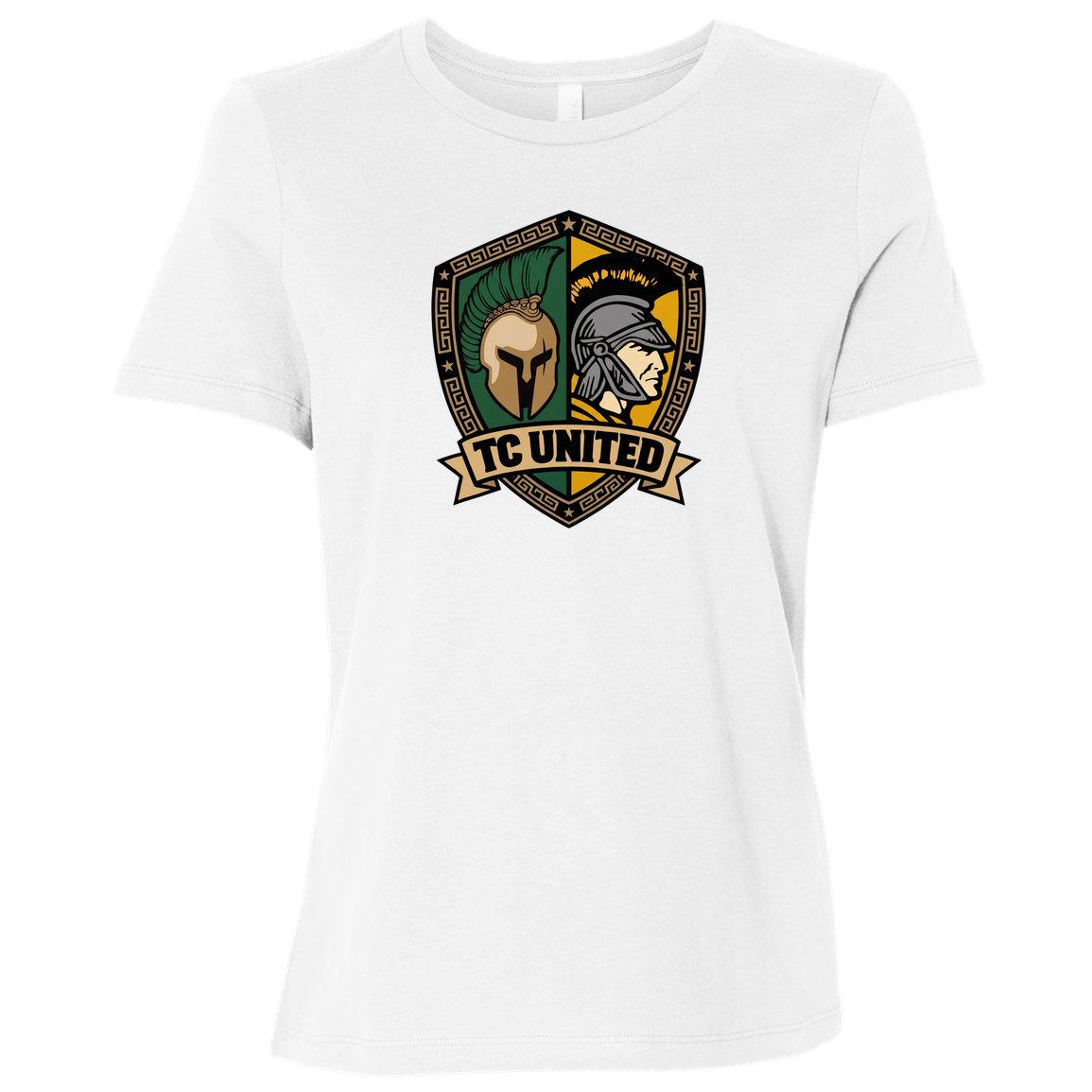 tc-united-united-crest-bella-canvas-ladies-relaxed-jersey-short-sleeve-t-shirt — White — Front — source sha256 0764220542c258f654641bc561827e73b8934856b6ee2db6d690756ca1925d11 — Color position 4