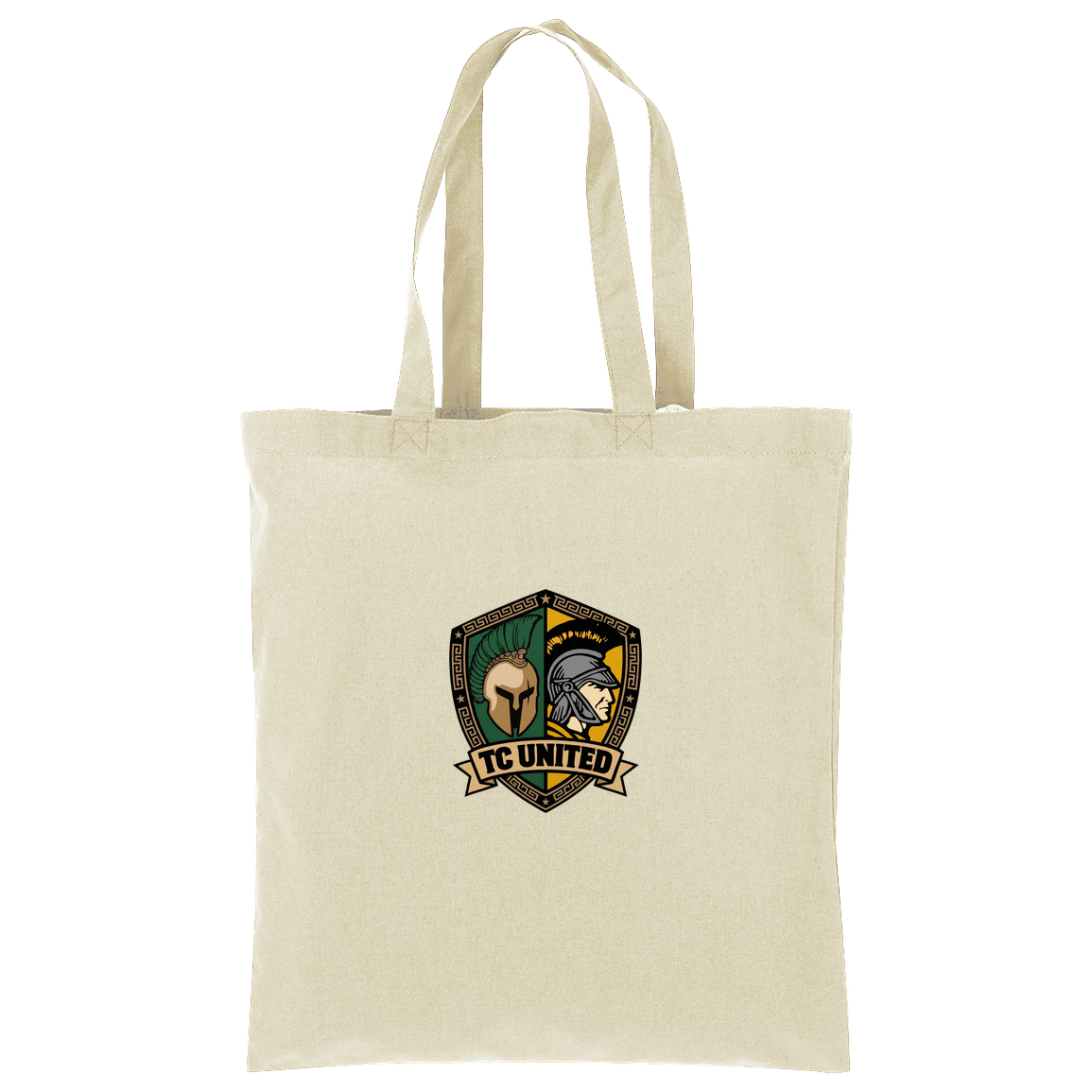tc-united-united-crest-port-authority-core-cotton-tote — Natural — Front — source sha256 0ec601292929dbd0e6f874106007df44150295ca4acf267cdd7e7c262044b8d5 — Color position 2