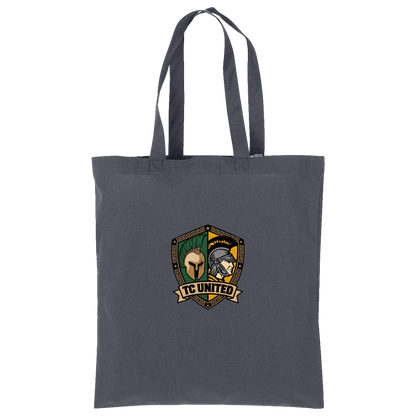 tc-united-united-crest-port-authority-core-cotton-tote — Storm Grey — Front — source sha256 1cc078868d59090f2dacd599cdf09ebba5ee8730f5c410211fd97cb3b67935e1 — Color position 4