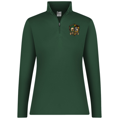 tc-united-united-crest-c2-womens-1-4-zip-pullover — Dark Green — Front — source sha256 32fd9560ca23d4e4c1dcbb87c4186f925c01597c08f1240030ac9fd9460698c9 — Color position 5