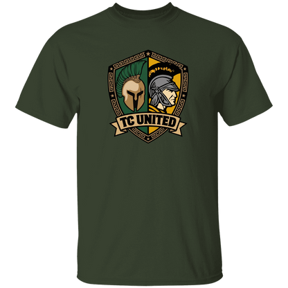 tc-united-united-crest-gildan-5-3-oz-t-shirt — Forest — Front — source sha256 3e85493e41039c54d2a17b6ebf190441f15ddea2229c5dc16401001dd06a3d3f — Color position 8
